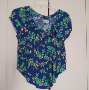 Hollister short sleeve blouse